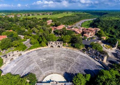 Aerial View amphitheater