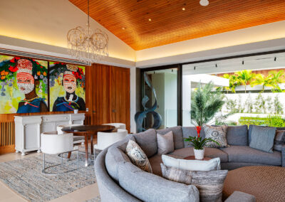 Casa Farallon large rest spaces